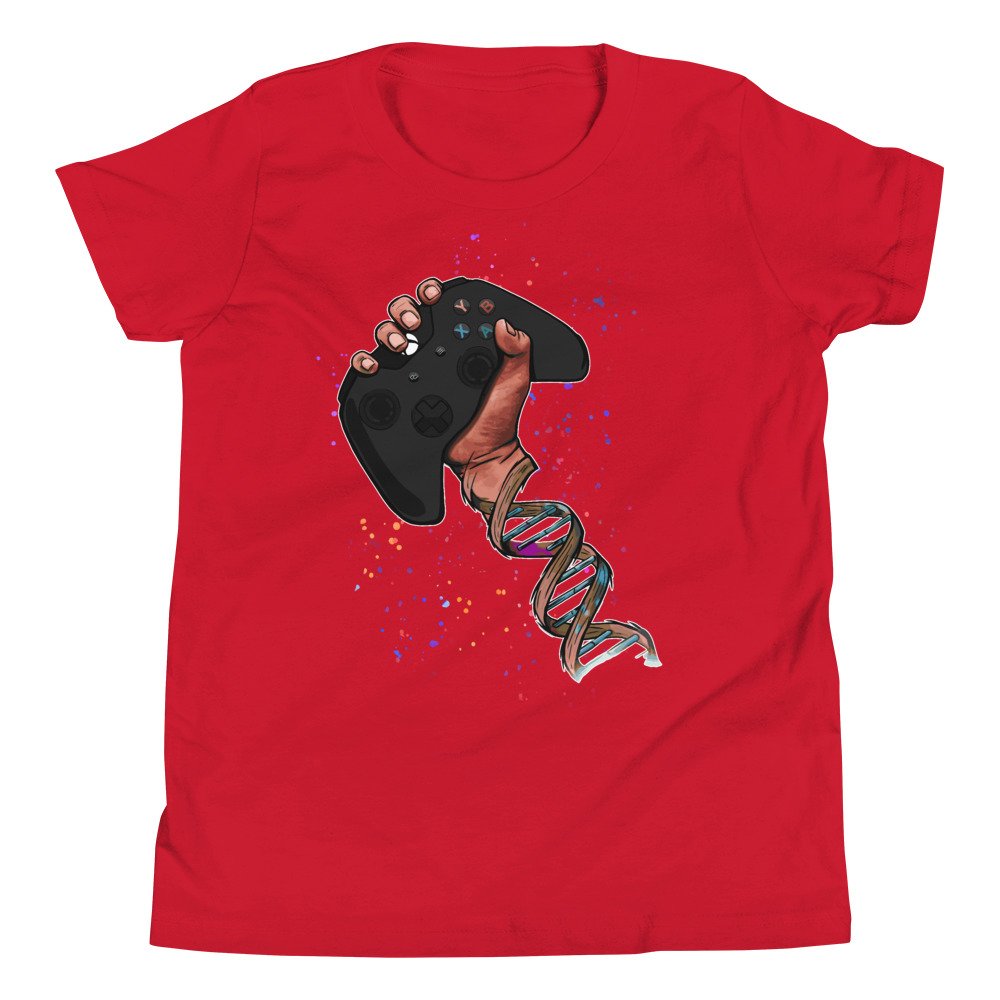Gamer DNA Xbox Youth Short Sleeve T-Shirt - Image 11