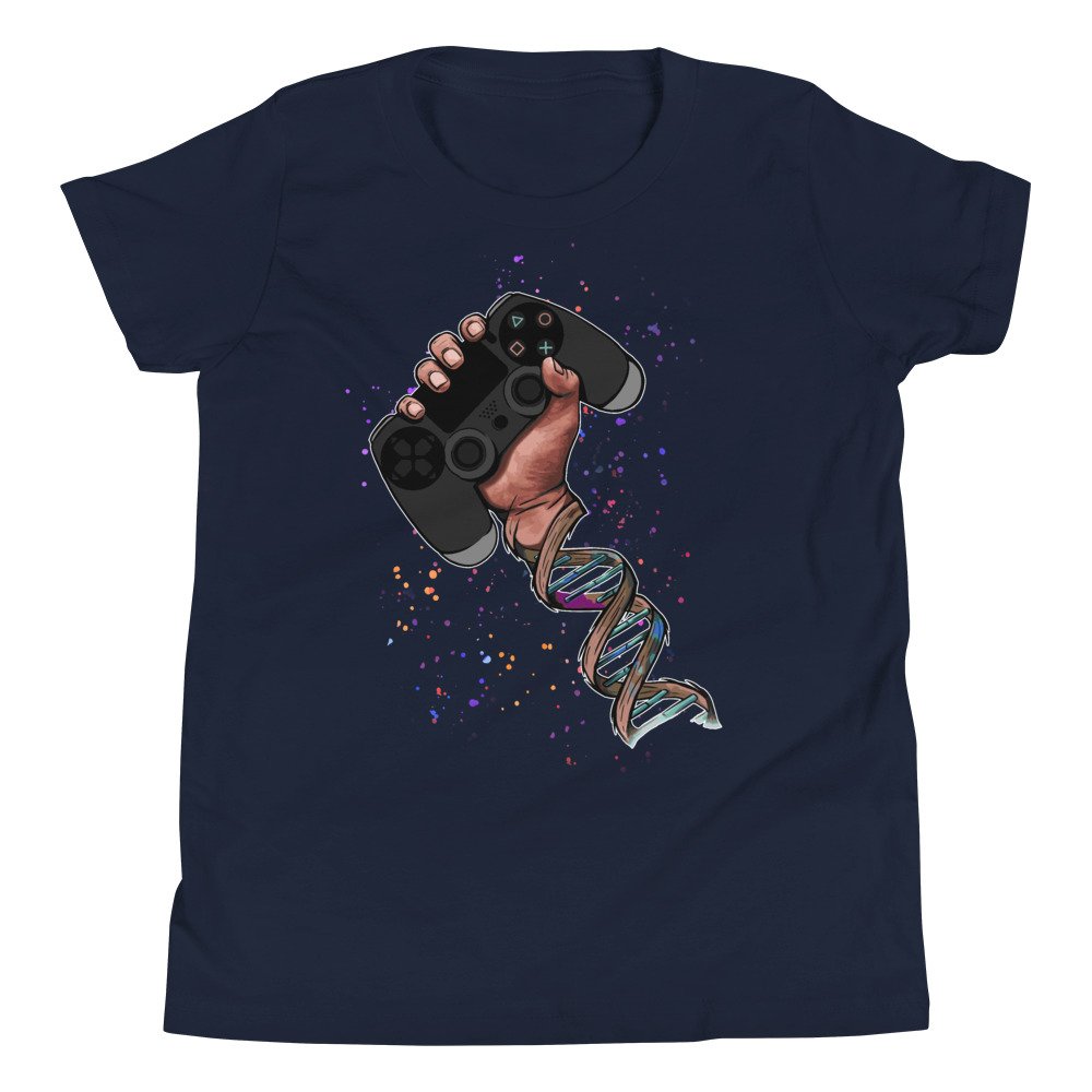 Gamer DNA PS4 Youth Short Sleeve T-Shirt - Image 4