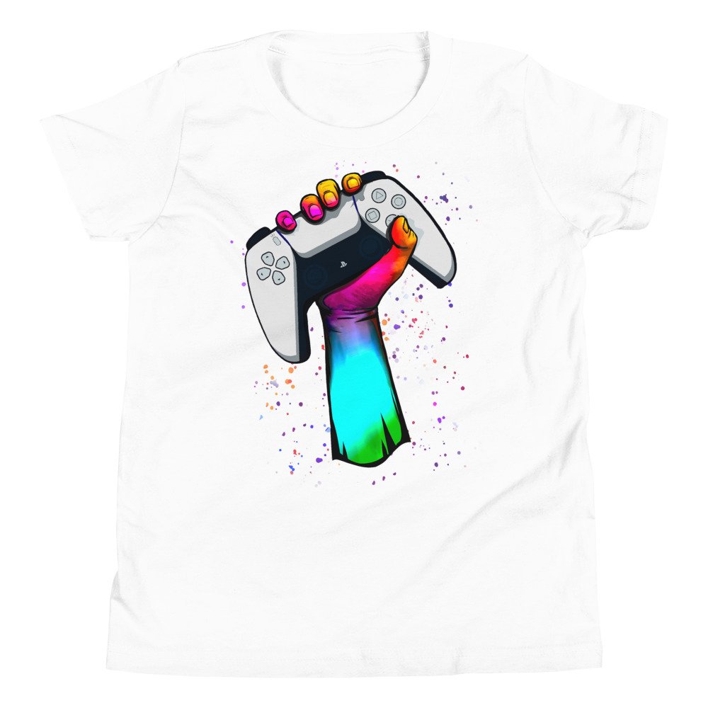 Gamer Fist PS5 Youth T-Shirt
