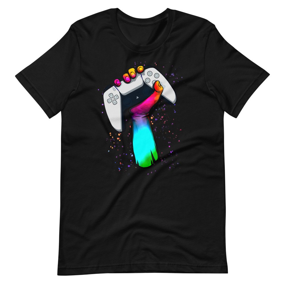 Gamer Fist PS5 Women’s t-shirt.